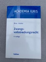 Zwangs-vollstreckungsrecht 11. Auflage Brox Walker Neuwertig Niedersachsen - Lathen Vorschau