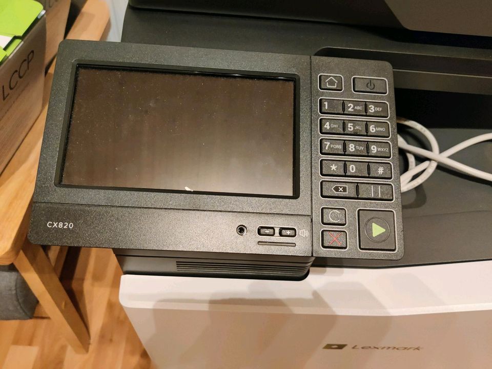 Lexmark CX820 Drucker Kopierer Scanner Fax in Emmendingen
