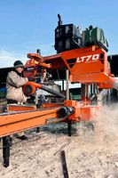 Lohnschnitt/ Woodmizer/Mobiles Sägewerk/Blockbandsäge Sachsen - Wurzen Vorschau