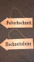 3x Pfeile "Polterhochzeit", "Polterzone" und "Hochzeitsfeier" Rheinland-Pfalz - Weißenthurm   Vorschau