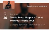 Travis Scott 2x E-Tickets Sitzplätze Frankfurt Baden-Württemberg - Korntal-Münchingen Vorschau