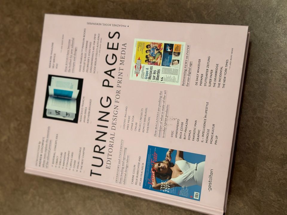 Turning Pages/ Designerbuch NEU in Hamburg