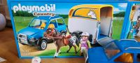 Playmobil Country 5223 Auto mit Pferdeanhänger Hessen - Langgöns Vorschau