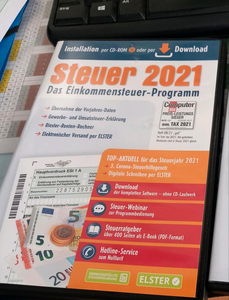 Steuersoftware Aldi 2021 in Burscheid