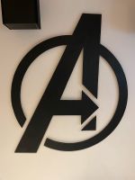 Marvel Avengers Logo Symbol Wand Deko Holz Bayern - Sulzbach-Rosenberg Vorschau