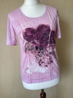 Bonita Shirt M T-Shirt 40 rosa aubergine weiß bunt Schleswig-Holstein - Bad Segeberg Vorschau