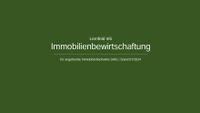 Immobilienfachwirt (IHK) | Skript Immobilienbewirtschaftung Sachsen-Anhalt - Halle Vorschau