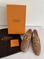 TOD‘S Loafer slipper beige Gr. 40 1/2 Nordrhein-Westfalen - Krefeld Vorschau