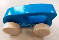 Hape Holzauto blau mit Griffmulde Hessen - Glashütten Vorschau