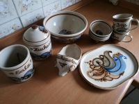 Heyde Keramik 10 Teile Sachsen - Borna Vorschau