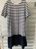 Oui Kleid blau/weiß Hessen - Bad Homburg Vorschau