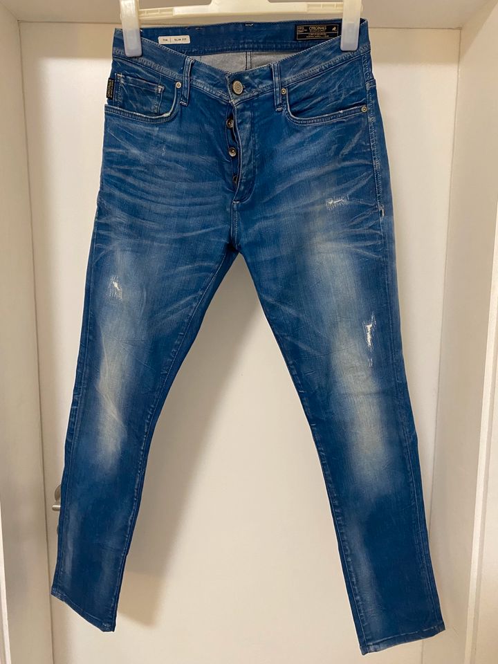 Jack & Jones Slim Fit „Tim“ Gr. 31/30 blau in Herten