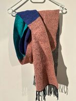 Flanell colour warmer Schal mit Box-Karo und großen Rechtecken Sachsen - Freiberg Vorschau