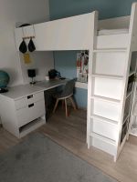 Ikea SMÅSTAD Hochbett inkl Schreibtisch Top Zustand Bayern - Schweinfurt Vorschau