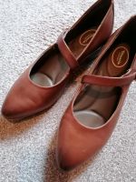 Tamaries Comfort Pumps mit Schnalle vintage braun Gr. 40 Niedersachsen - Hardegsen Vorschau