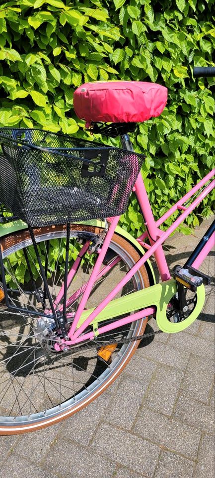 Damenrad Fahrrad Citybike pink grün 28 Zoll guter Zustand in Hilter am Teutoburger Wald