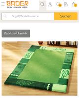 Teppich, handgetuftet, 1 Jahr alt, schöne Grüntöne Nordrhein-Westfalen - Lohmar Vorschau