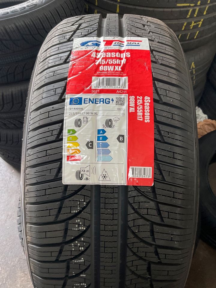 Allwetterreifen GT Radial 4seasons 215 55 R17 -Neu- in Nordrhein-Westfalen  - Kerpen | Reifen & Felgen | eBay Kleinanzeigen ist jetzt Kleinanzeigen