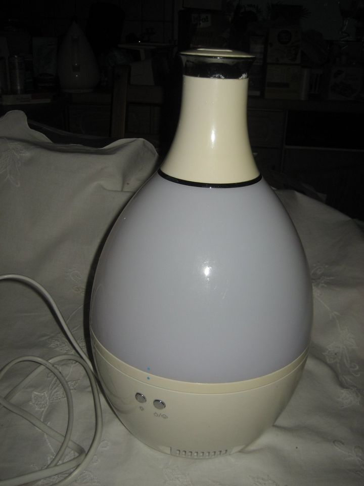 Luftbefeuchter Duftlampe Humidifier integriertes LED-Licht NP 139 in Birkenheide