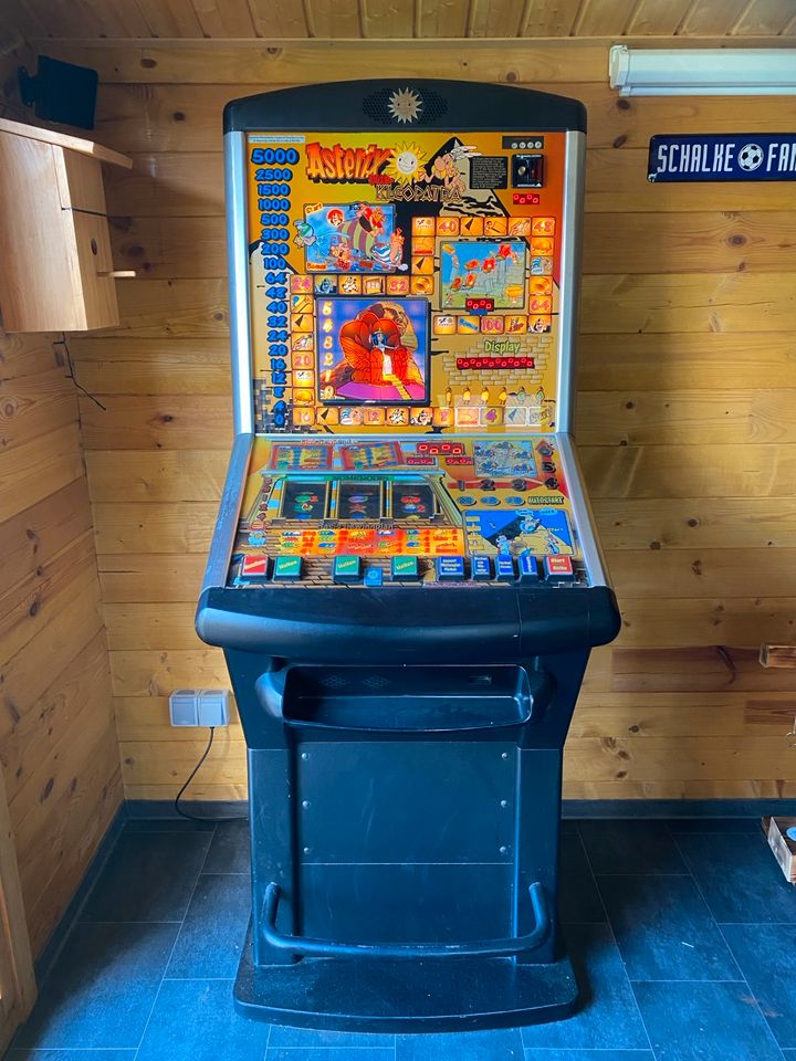 Spielautomat „ Asterix und Kleopatra „ in Rheine