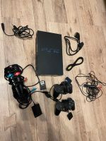 PS 2 Konsole incl 2x Controller und Singstar Mikrofon Nordrhein-Westfalen - Heiligenhaus Vorschau