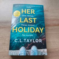 Englisches Buch von C.L. Taylor "Her last holiday" Hessen - Groß-Umstadt Vorschau