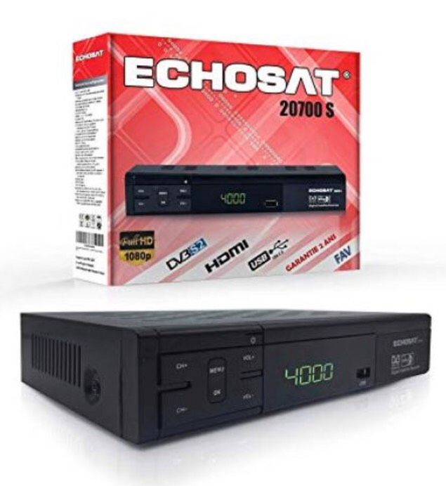 SAT-Receiver Echosat 20700S wie neu in Tettnang