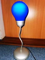 Stehlampe "Glühbirne" blau Dresden - Gorbitz-Süd Vorschau