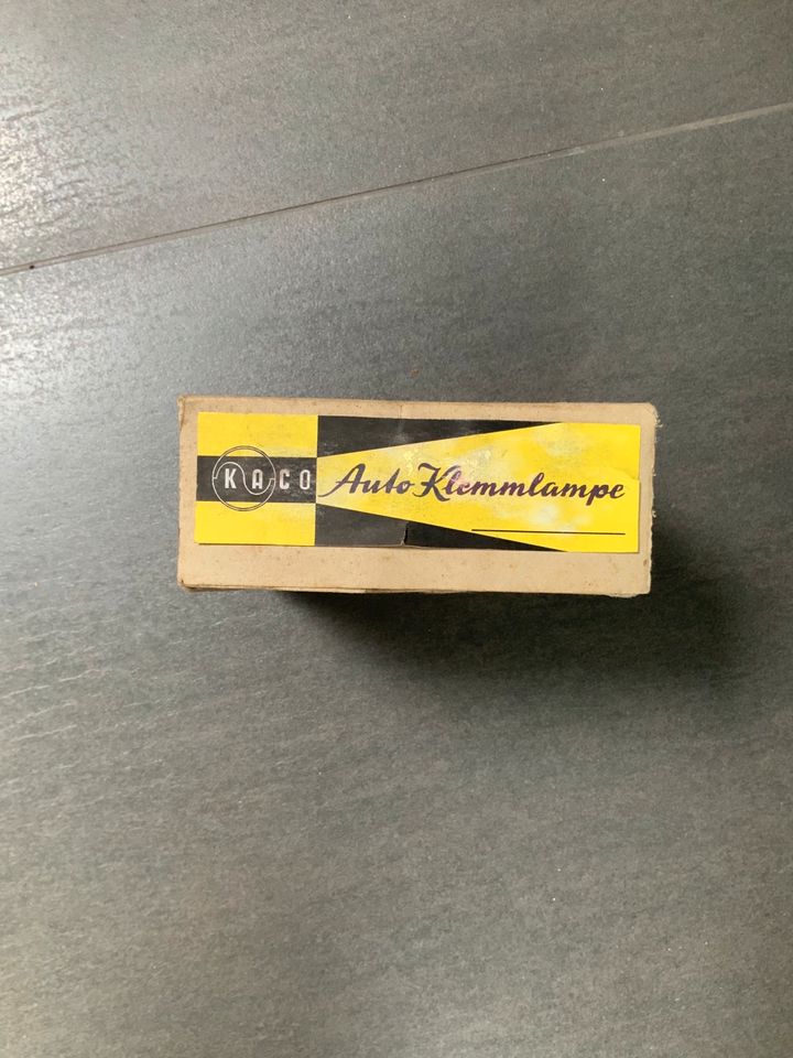 NOS KACO Auto Klemmlampe VW Kübel, Käfer, Porsche in Heinsberg