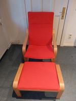 IKEA POÄNG Sessel + Hocker Berlin - Charlottenburg Vorschau