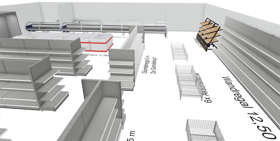 3D - Supermarktplanung, Lebensmittelmarkt, Planung und Beratung in Anröchte