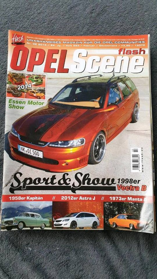 Opel Scene Hefte in Barkelsby