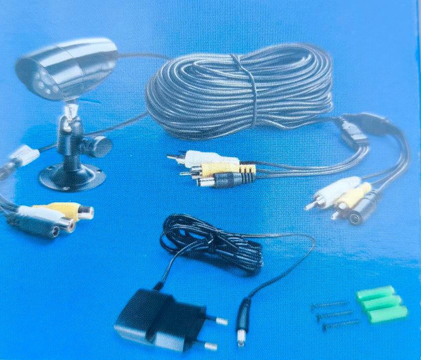 Farbe-Überwachungskamera  Neu in OVP integriertes Microphone in Witzwort