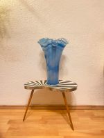 Blue Murano Ruffle Vase - large vintage Berlin - Friedrichsfelde Vorschau