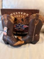 Stars and Stripes Lederstiefel Stiefel Cowboy westernstiefel 39 Baden-Württemberg - Hüfingen Vorschau