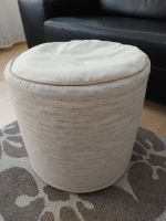 Tchibo Sitzpouf Hocker Baumwolle offwhite Bayern - Vorra Vorschau