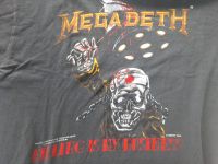 Megadeth vintage metal shirt 80iger no Maiden Metallica Thüringen - Krölpa Vorschau