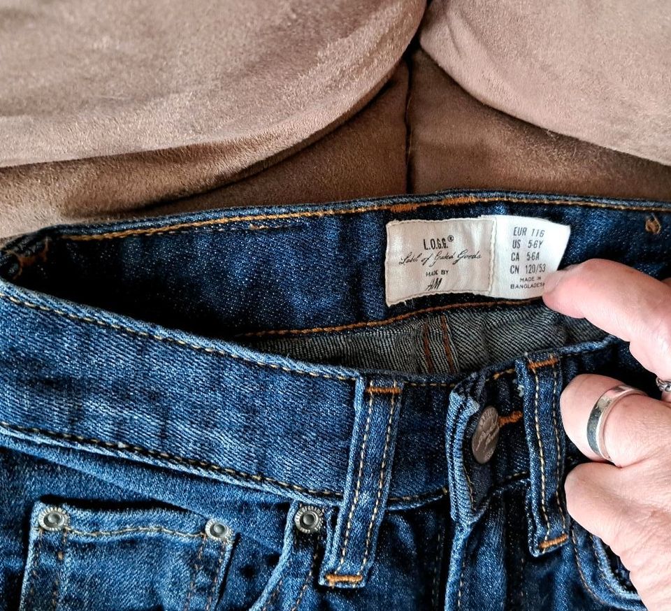 H&M Jeans Shorts Gr 110, 116, 128 weitenregulierbar in Germering