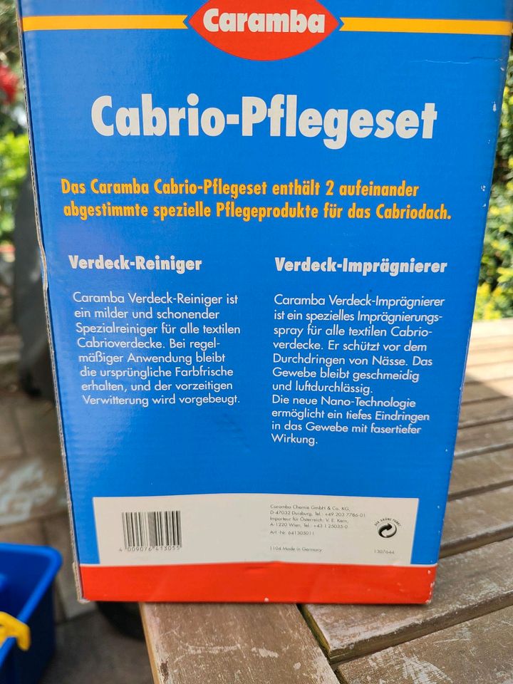 Verkaufen Cabrio-Pflegeset in Hanau