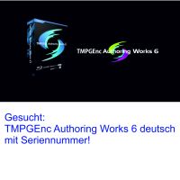 gesucht BD/DVD Autoring Software TMPGEnc 6 (Deutsch) von Pegasys Sachsen - Crimmitschau Vorschau