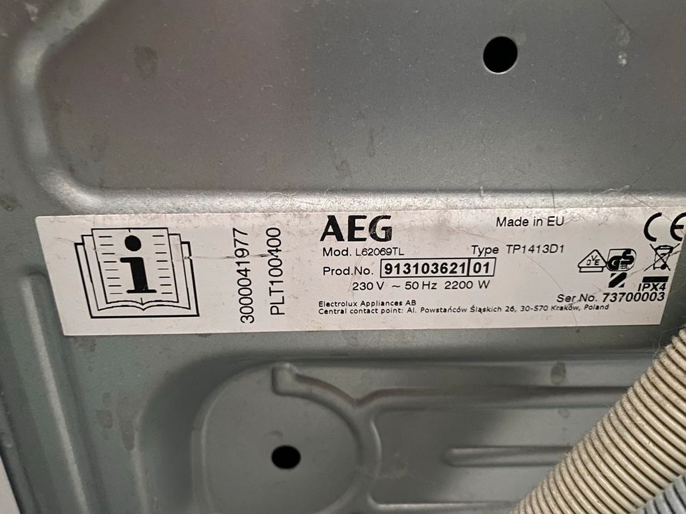 Waschmaschine AEG Protex LiquiSystem 6 kg Toplader in Düsseldorf