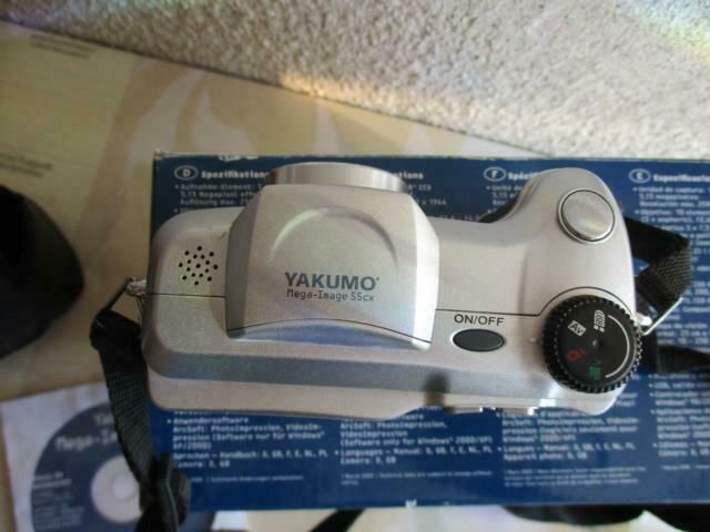 Digital Kamera Yakumo Mega-Image 55 mit Tasche & Kabel in Rottweil