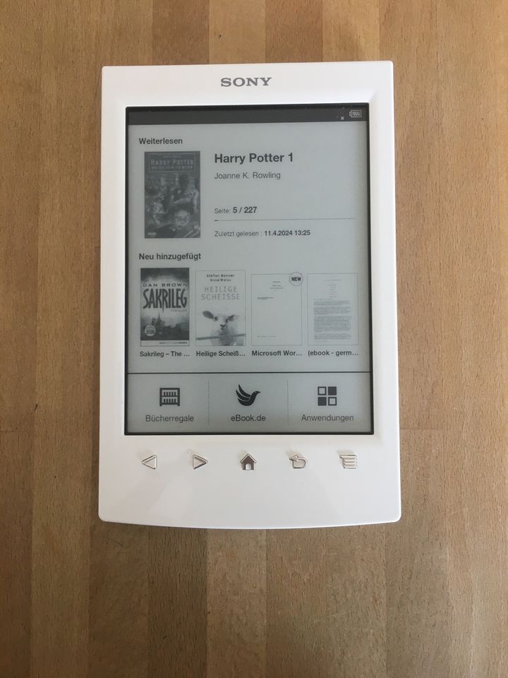 eBook Reader, Sony PRS-T2, weiß in Wangen im Allgäu