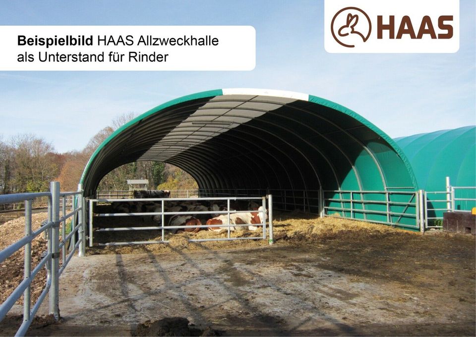 HAAS Allzweckhalle 9,3x30 m – Rundbogenhalle,Lagerzelt,Unterstand in Nümbrecht