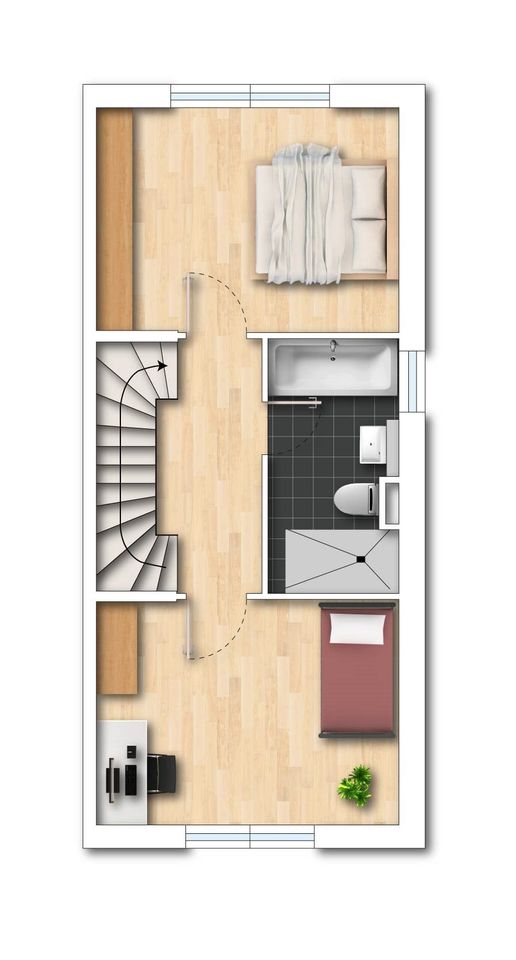 Moderne und familienfreundliche Reihenhäuser -Neubau mit Vollkeller- im Wi-Künstlerviertel in Wiesbaden