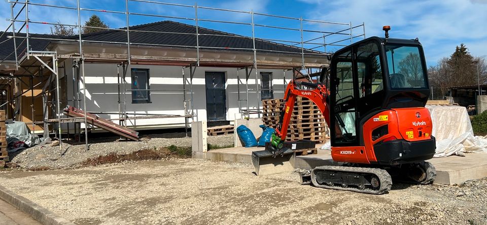 Baggerarbeiten Erdbau Tiefbau Abriss Fundamente in Worbis