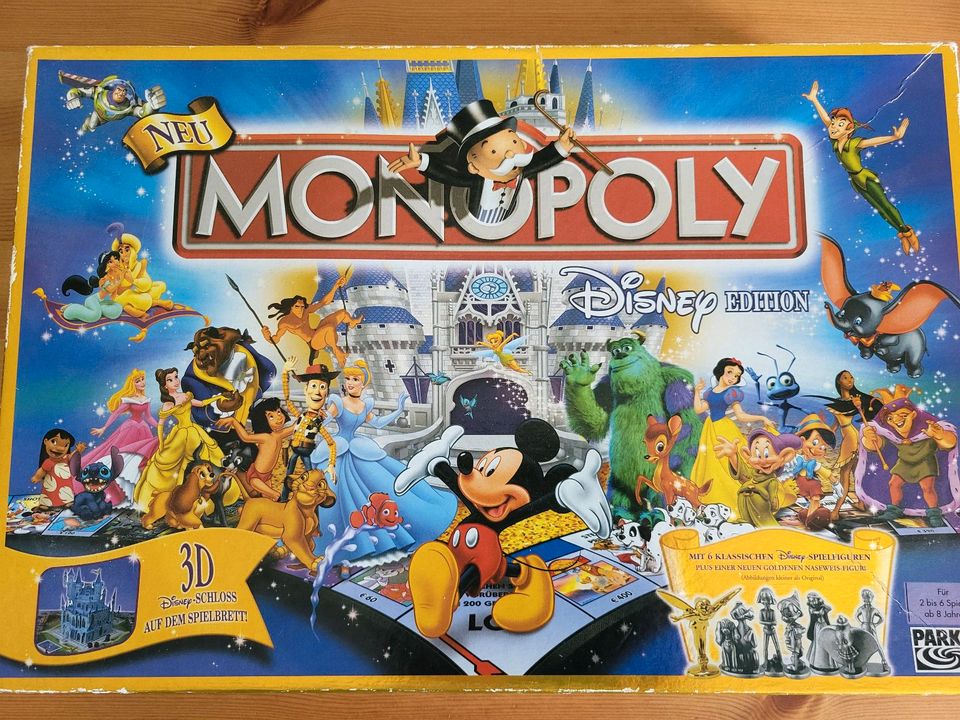 Verkaufe Monopoly Disney Edition von 2005 in Bischofswiesen