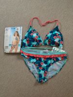 Bikini hellblau mit Blumenmuster Gr 158/164 Neu Hamburg-Mitte - Finkenwerder Vorschau