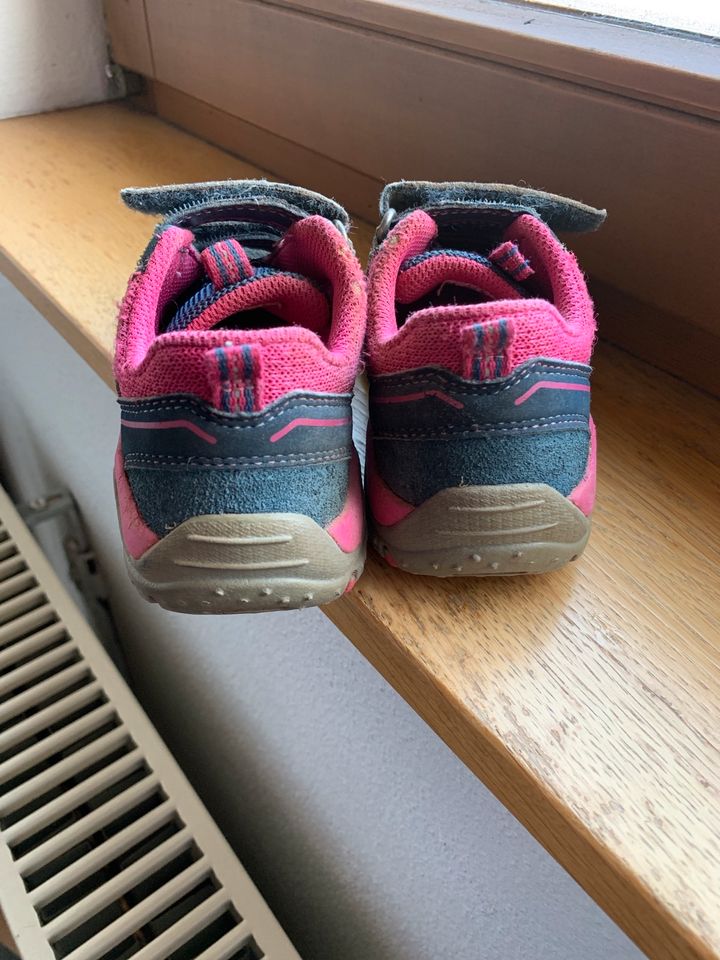 Superfit Halbschuhe Gr 28 blau rosa Mädchen Frühling Herbst in Marktheidenfeld