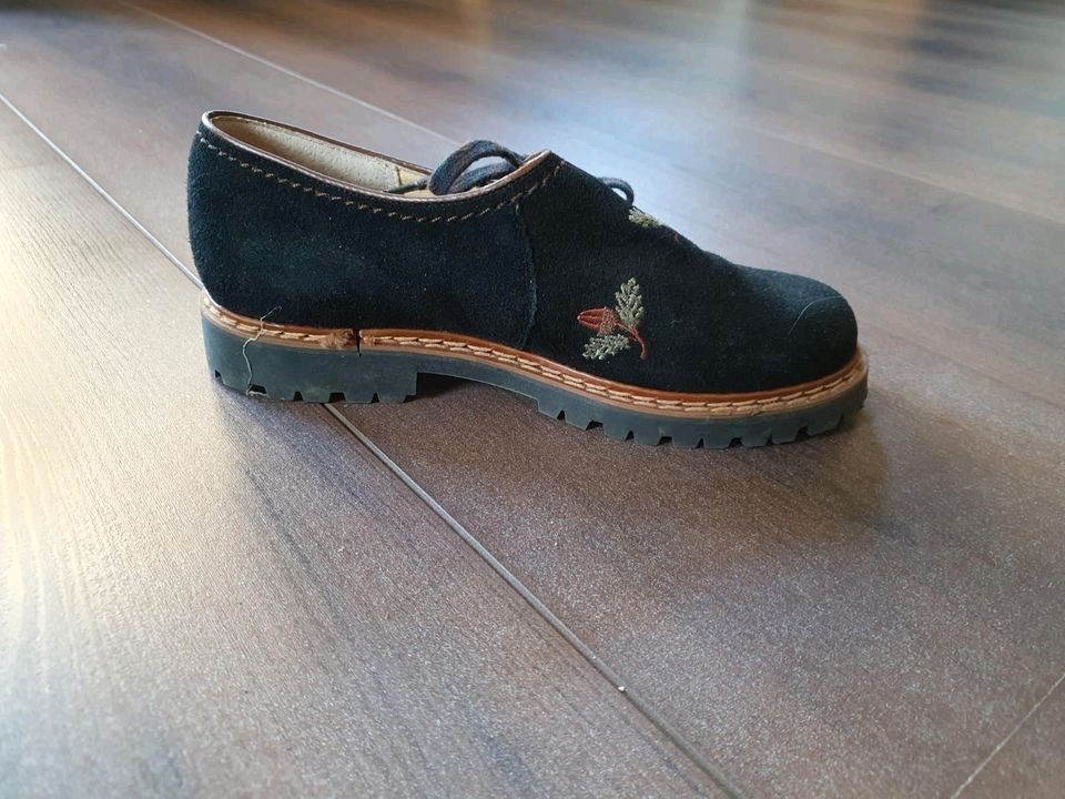 ♥️ Haferl Schuhe Trachten Schuhe Wildleder Gr. 38♥️ in Waldmünchen